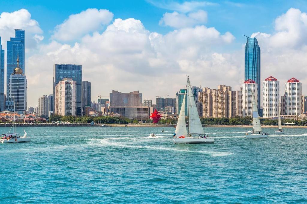 Grand Madison Qingdao Harbour-View Central（Former Qingdao Farglory Hotel） Esterno foto
