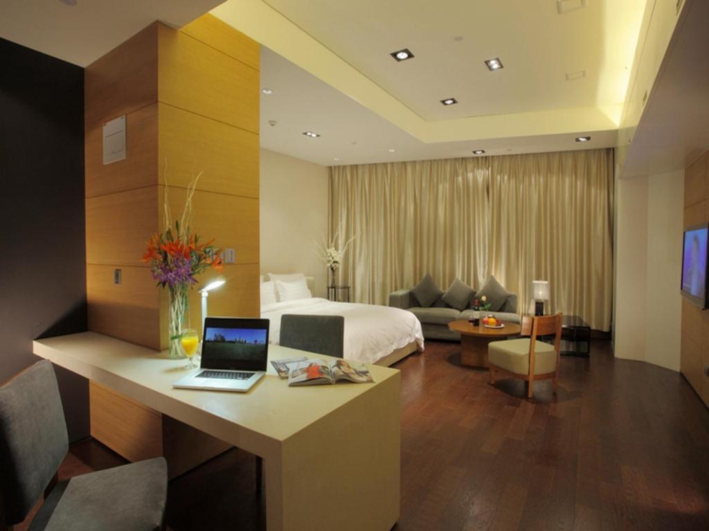 Grand Madison Qingdao Harbour-View Central（Former Qingdao Farglory Hotel） Camera foto