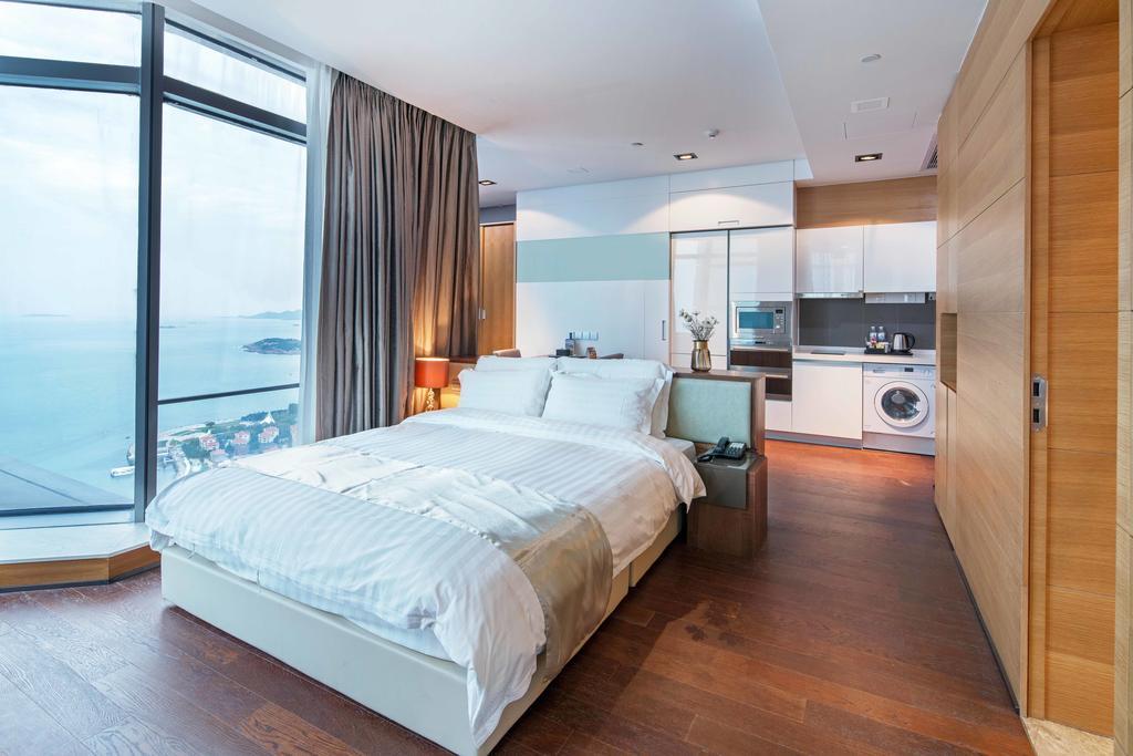 Grand Madison Qingdao Harbour-View Central（Former Qingdao Farglory Hotel） Esterno foto